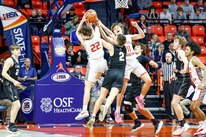 West Central Aurora Christian Illinois boys basketball March 7 2024 Nate Latsch 26489